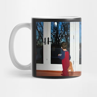 Waiting for Santa Mug